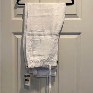 Tasso Elba Island linen drawstring pants